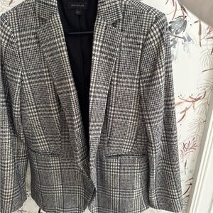 Ann Taylor Women's Classic plaid Blazer